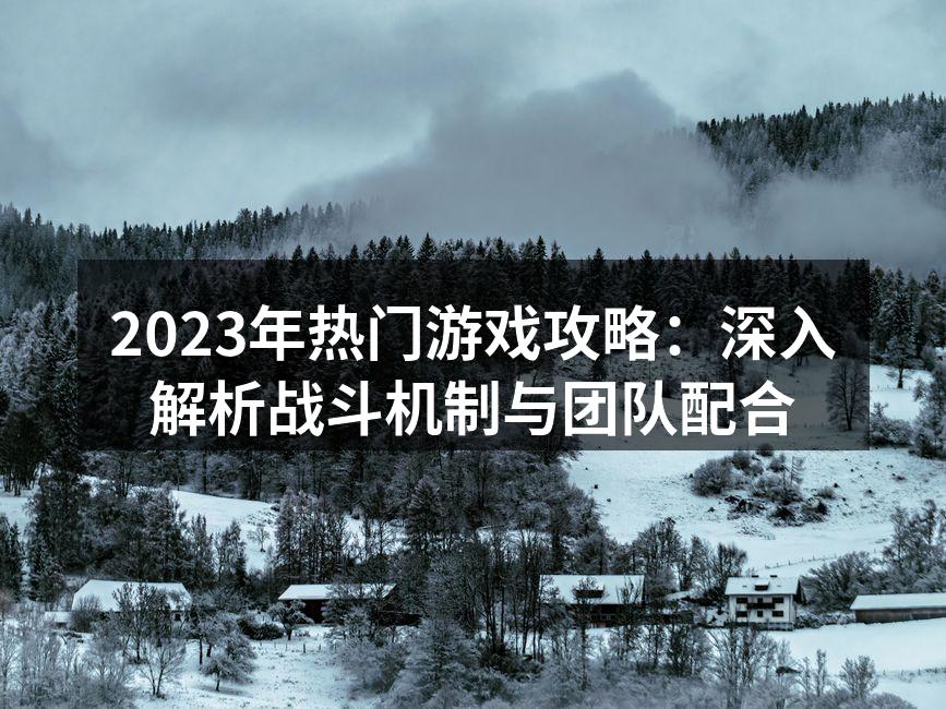 战斗机制解析示意图